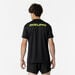 BASIC PLAIN TEE (SHORT SLEEVE) UNISEX Black / Safety Yellow