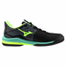 WAVE EXCEED TOUR 6 AC UNISEX Black / White / Mizuno Neo Lime