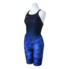 EXER SUITS HALF SUIT FOR SWIMMING PRACTICE WOMEN Navy / Blue