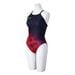 EXER SUITS MEDIUM CUT FOR SWIMMING PRACTICE WOMEN Black / Red