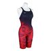 EXER SUITS HALF SUIT FOR SWIMMING PRACTICE WOMEN Black / Red