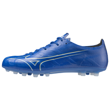 MIZUNO ALPHA α ELITE AG Laser Blue / White / Gold