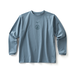 MZFB SOFT DRY LONG SLEEVE TEE UNISEX Blue Gray