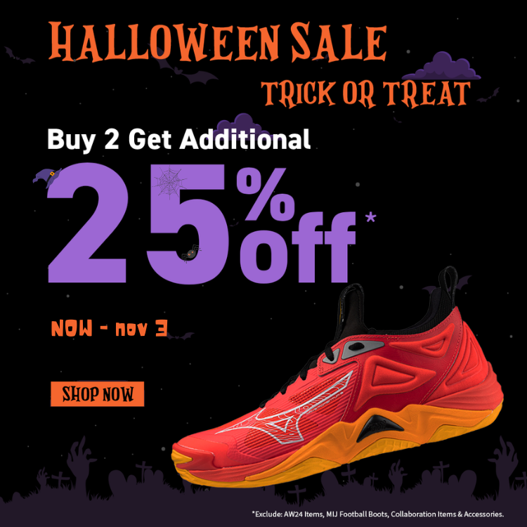 MIZUNO HALLOWEEN SALE