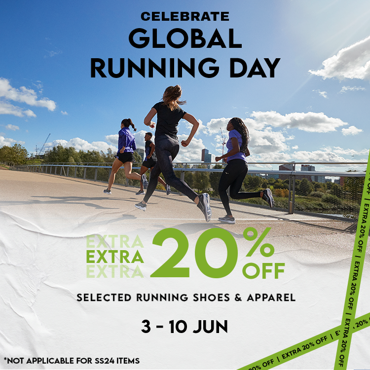 GLOBAL RUNNING DAY SALE