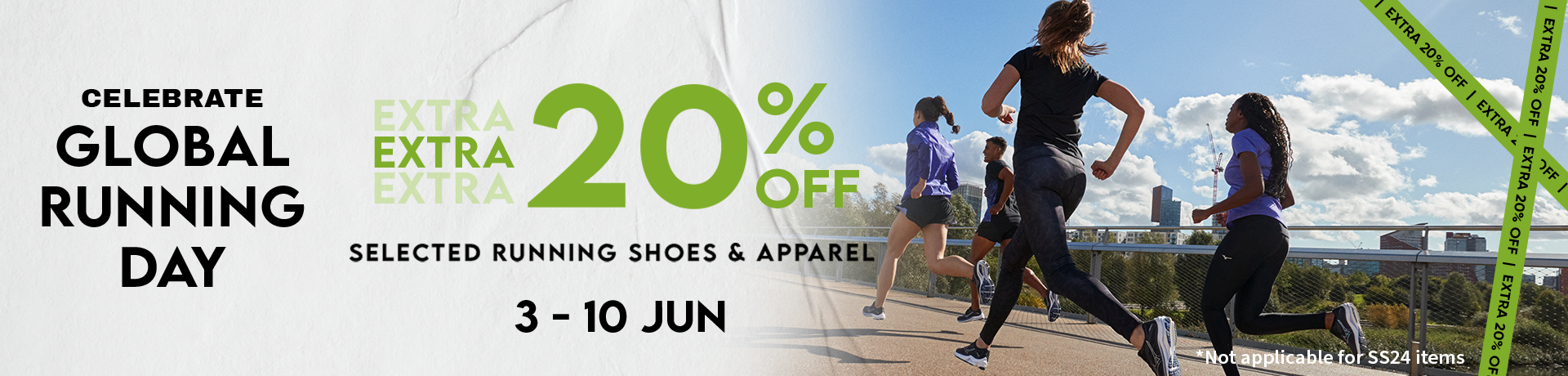 GLOBAL RUNNING DAY SALE