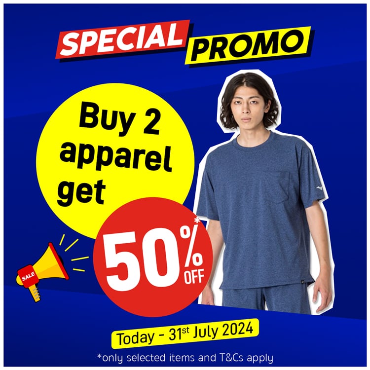 APPAREL SPECIAL PROMOTION